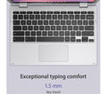 ASUS CX1 11.6" Chromebook Intel Celeron 4GB RAM 64 GB eMMC, Silver - Student Computers