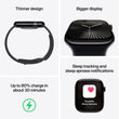 Apple Watch Series 10 GPS 42mm Aluminium Case Jet Black Sport Band S/M