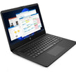Windows 11 HP 14s-dq0011na 14in Pentium Silver 4GB 128GB Laptop black