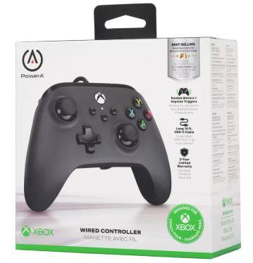 PowerA Xbox Series X/S & Xbox One Wired Controller - Black