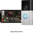 Ring Battery Video Doorbell (2024 release) Wireless Video Camera - Nickel