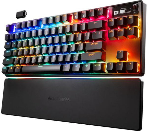 STEELSERIES Apex Pro TKL 2023 Wireless Mechanical Gaming Keyboard - Black - Student Computers