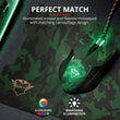 Gaming Mouse and Mouse Pad - Green Camo Trust Gaming GXT 781 Rixa Camo