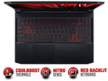 ACER Nitro 5 15.6" Gaming Laptop - Intel Core i5 16GB RAM 512 GB SSD RTX 3050 Ti - Student Computers