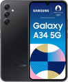 Samsung Galaxy A34 5G Smartphone 6.5" 128GB 6GB RAM Unlocked Graphite - Student Computers