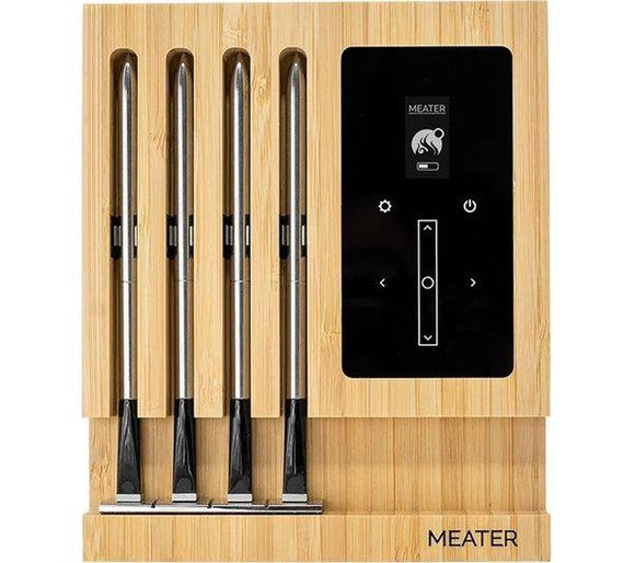 MEATER Block Smart Meat Thermometer - Honey & Bamboo - Student Computers