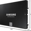 Samsung SSD 870 EVO, 250 GB, Form Factor 2.5 Inch Sata form factor