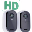 Arlo Essential 2 1080p 4-in-1 Wi-FI Security Camera - 2 Camera Pack white