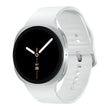 SAMSUNG Galaxy Watch8 BT with Bixby - White/ Silver 40mm Waterproof (IP68)
