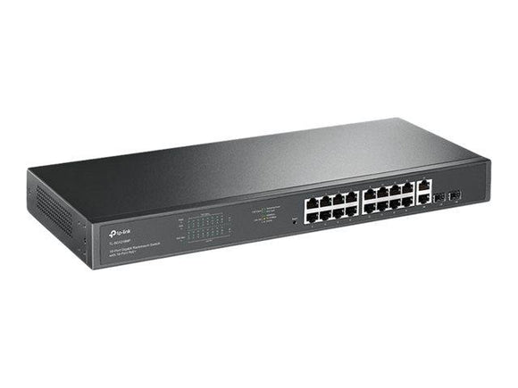 TP-Link JetStream TL-SG1218MP - V1 - switch - 18 ports - rack-mountable