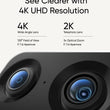 Eufy S350 4K Indoor Camera - Dual Cameras 8× Zoom and 360° PTZ