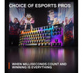 STEELSERIES Apex Pro TKL 2023 Mechanical Gaming Keyboard - Black - Student Computers