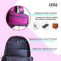 LED4 Outdoor Bike Backpack Light Up LED-For Cycling, Hiking, Camping, Travelling, Valentine gift - Student Computers