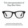 RAY-BAN META Wayfarer (Gen 2) Glasses - Matte Black with Clear Lenses