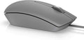 Dell MS116 - Mouse - Optical - 2 Buttons - Wired - USB - Grey - Student Computers