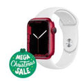 Apple Watch Series 8 RED GPS 41mm  with  White Sport Band - Student Computers