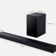 TCL Q Q65HK soundbar speaker Black Titanium 5.1 channels 290 W