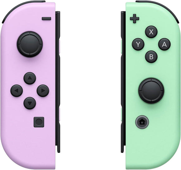 Nintendo Switch Pastel Purple(L) and Pastel Green Joy-Con (R) Controller Set