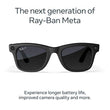 RAY-BAN META Wayfarer (Gen 2) Glasses - Matte Black with Transitions Lenses