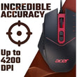 ACER Nitro Optical Gaming Mouse Black Wired up to 4200 DPI - Student Computers