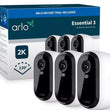 Arlo Essential 3 2K Outdoor 3 Cameras 2K Kit white - Student Computers