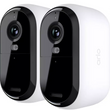 Arlo Essential 2K 4-in-1 Outdoor Security Camera - Pack of 2 White