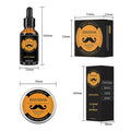 The Beard Club Advanced Growth Kit Healthy Full Hair Men Grooms Oil Serum Boosts