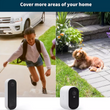 Arlo Front Video Doorbell & Back Garden Security Camera Set