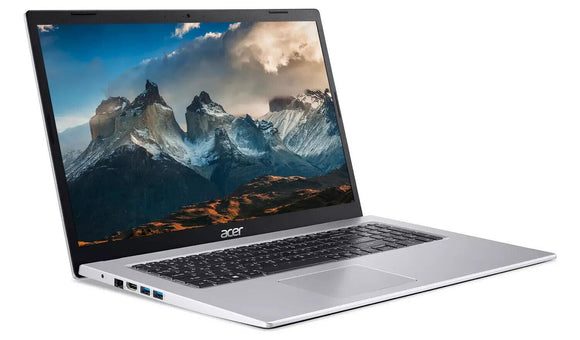 Laptop Acer Aspire 3 17.3 Inch Intel i5 11 Gen 8GB RAM 1TB SSD - Silver - Student Computers