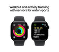 Apple Watch Series 10 GPS 46mm Aluminium Case Jet Black Sport Band S/M - Student Computers