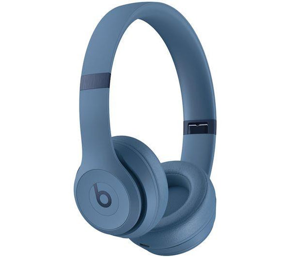 Beats Solo 4 On-Ear True Wireless Headphones - Blue - Student Computers