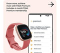 FITBIT Versa 3 Smart Watch with Alexa & Google Assistant - Pink Clay & Soft Gold