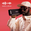LG xboom Bounce Portable Bluetooth Speaker - Black