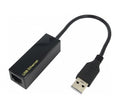 Networking Cable USB 2.0 To Ethernet Dongle Black - Student Computers