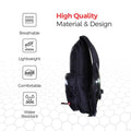 LED Safety Backpack for Bike–14h Battery Life, 3 Light Modes-High Visible(Hi Viz - Student Computers