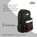 LED4 Casual and Bike Backpack Light Up LED-For Cycling,Daily Purpose,Work,School