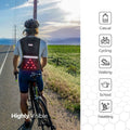 LED Safety Backpack for Bike–14h Battery Life, 3 Light Modes-High Visible(Hi Viz - Student Computers